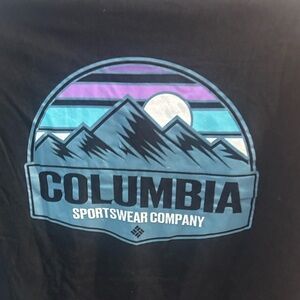Columbia Men's Classic Black Tee